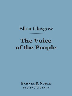 cover image of The Voice of the People (Barnes & Noble Digital Library)